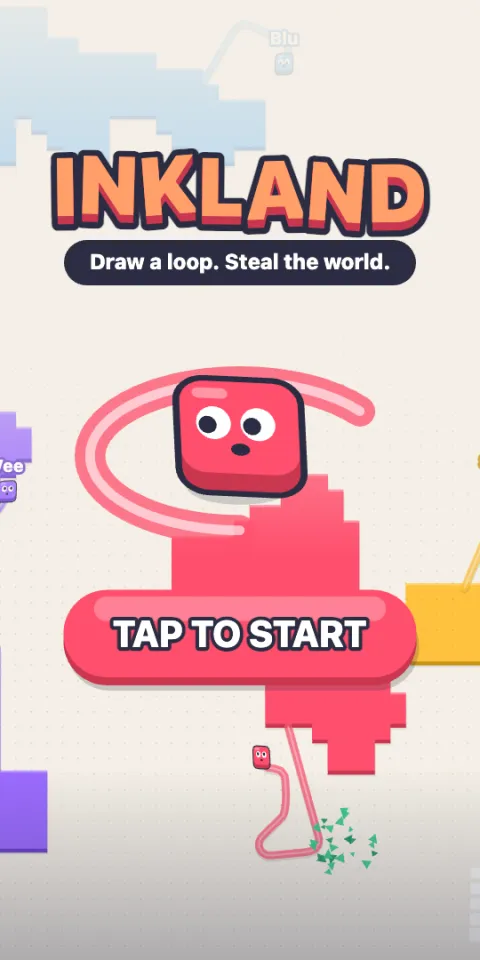 Inkland — start screen